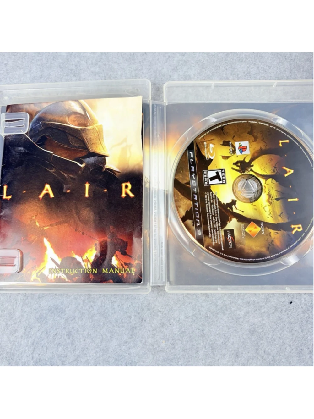 Lair Sony PlayStation 3 PS3 Game CIB Tested & Working 2007